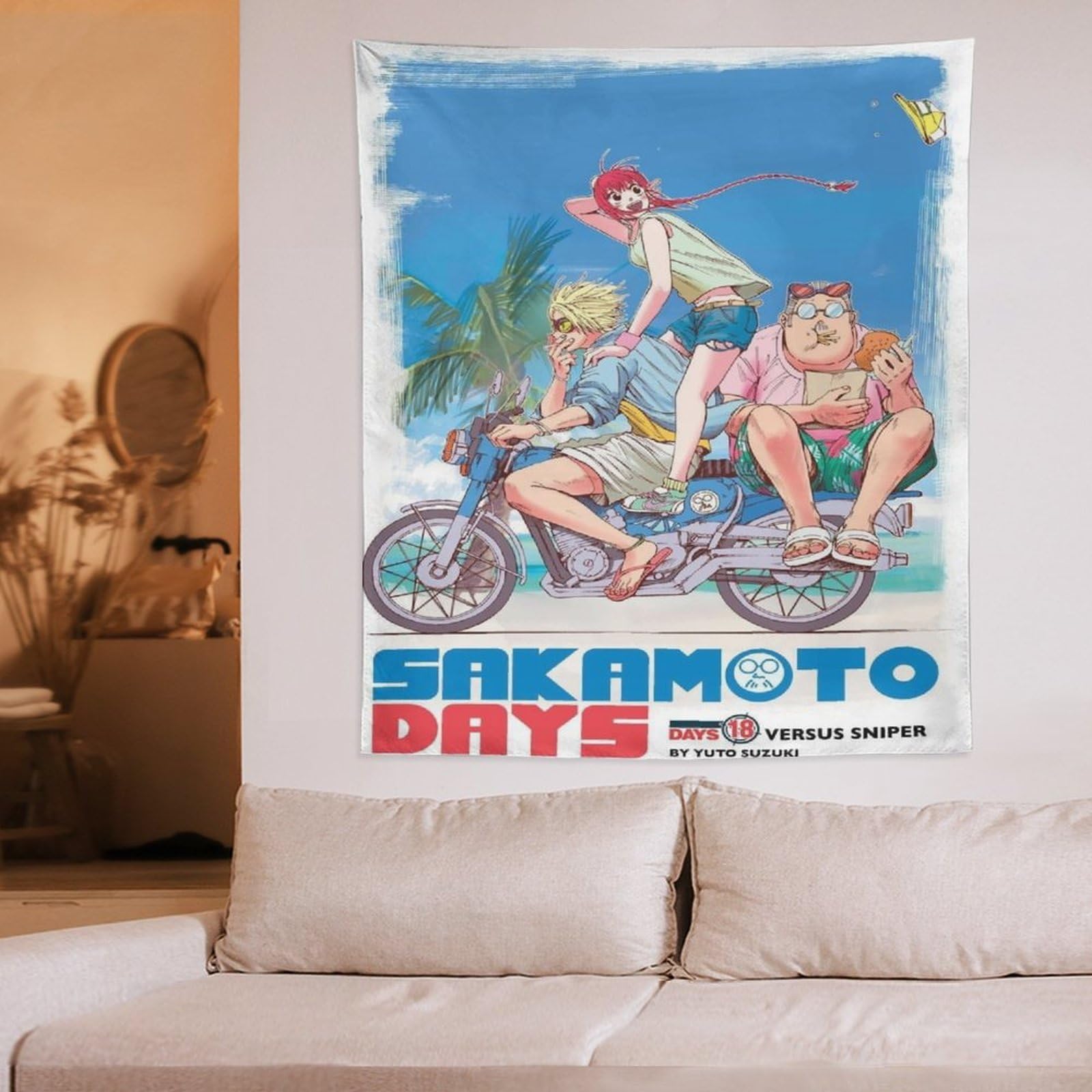 Amazon.co.jp: SAKAMOTO DAYS サカモトデイズタペストリーの